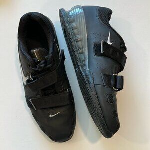 Nike - Romaleos 2, 10.5 powerlifting shoes, black/white